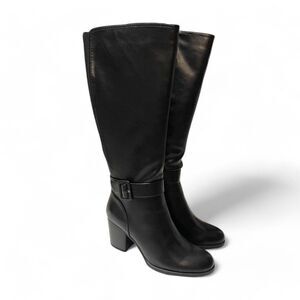 SOUL Naturalizer Twinkle Wide High Shaft Tall Black Boots. NEW! Size 9
